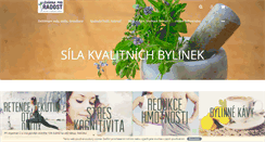 Desktop Screenshot of lekarnaproradost.cz